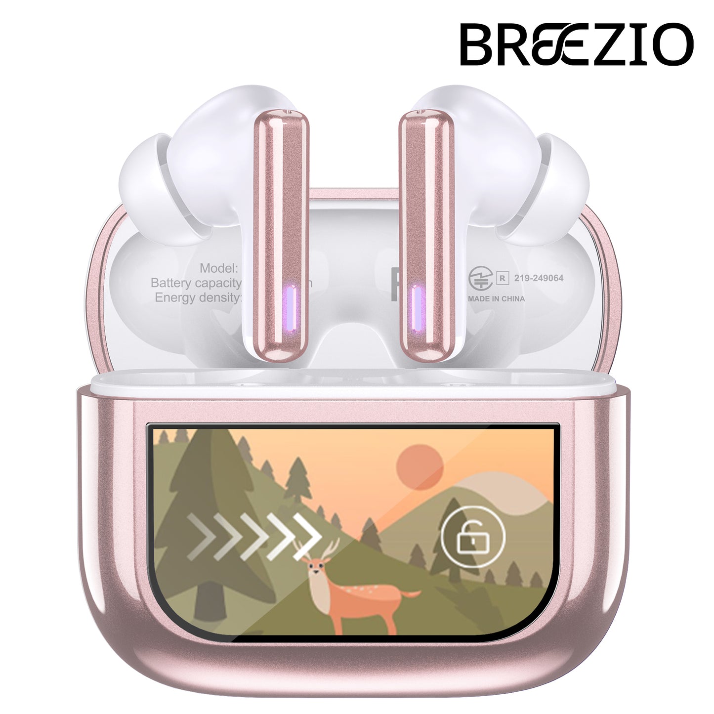 Wireless Earbuds Bluetooth Headphones, Ear Buds with Touch Screen