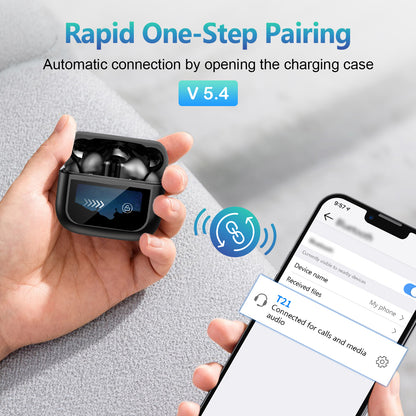 Wireless Earbuds Bluetooth Headphones, Ear Buds with Touch Screen